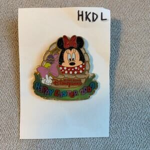 Minnie Hong Kong Disney Pin Easter
